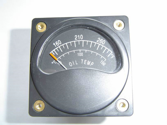 2 1/4 ", 2 inch helikopter olie temp vliegtuigen temperatuurmeter T2-30F/C
