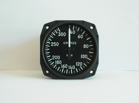 Kleine vliegtuig 3 1/8 "korte case vliegtuigen Speed Indicator guage BK-300